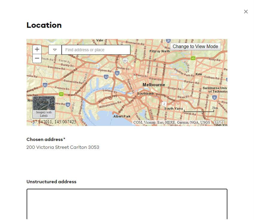 EPA a16 select location