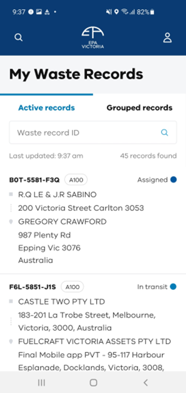 Navigate to your profile