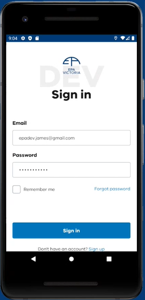 EPA waste tracker login